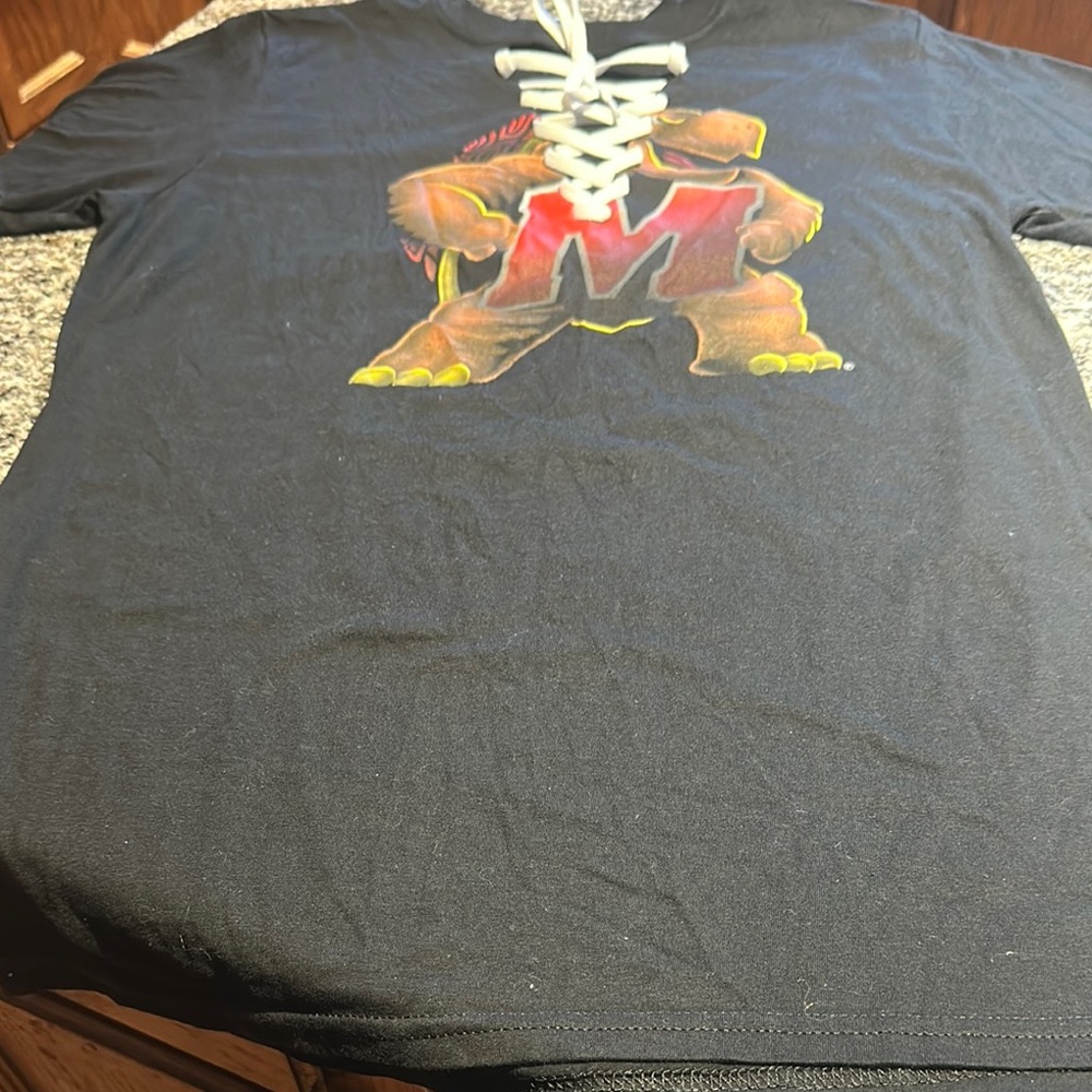 Ladies Black Graphic T-Shirt